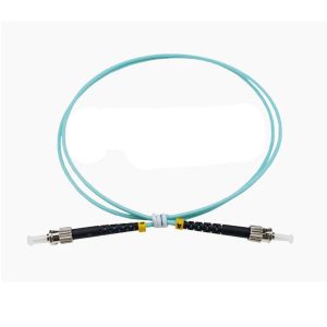 ST/PC to ST/PC Multimode OM3 Simplex Patch Cable - 3 Meter