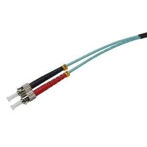 ST/PC to ST/PC Duplex Multimode OM3 Patch Cable