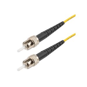 ST/UPC to ST/UPC Singlemode Simplex Patch Cable - 3 Meters