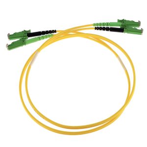 E2000/APC to E2000/APC Duplex Single Mode Patch Cable - 3 Meters