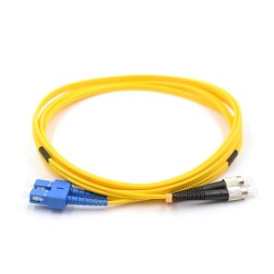 SC/UPC to FC/UPC Duplex Singlemode Patch Cable - 3 Meters