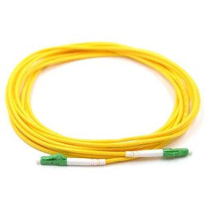 LC/APC to LC/APC Simplex Single Mode - 3 Meters